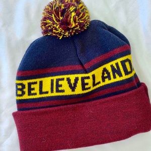Homage Cleveland “Believeland” Pom Pom Beanie